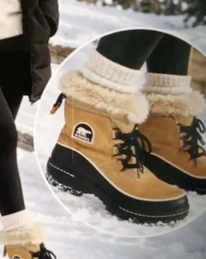 SOREL Womens Waterproof Low Ankle Boot Winter Gorpcore Hiking Snow Size 7 thumbnail 1
