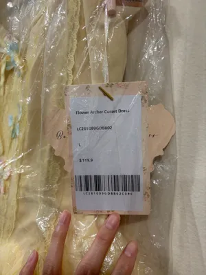 NEW LaceMade Flower Archer Corset Dress Size L thumbnail 14