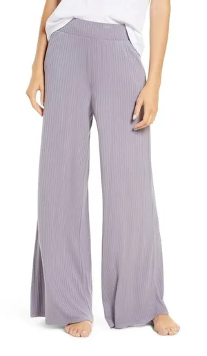 SOCIALITE Rib‎ Wide Leg Lounge Pants thumbnail 1