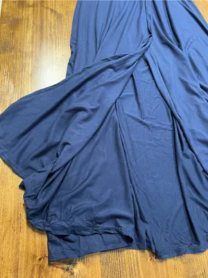 Lulus Easy for Me Navy Blue Short Sleeve Maxi Dress Size Small NWT thumbnail 9