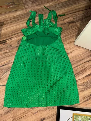 Green Mini Dress Size M thumbnail 4