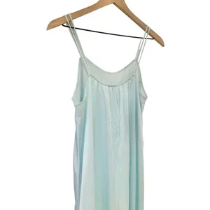 Women’s Vintage Montgomery Ward blue slip nightgown size medium thumbnail 5