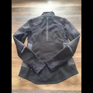 Lululemon Fleecy Keen Jacket III Black Size 6 thumbnail 3