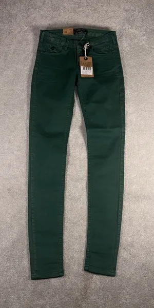 maison scotch la parisienne pants nwt 25x32 glass green thumbnail 1