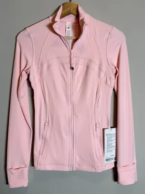 Lululemon Define Jacket Nulu Women's 4 Blush Quartz Pink Athletic Workout NWT thumbnail 7