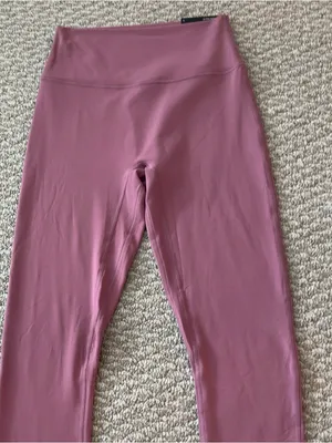 Abercrombie & Fitch Mauve Pink Leggings & Sports Bra Set thumbnail 4