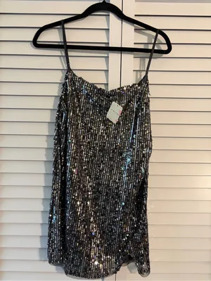 NWT Free People Midnight Kiss Mini Slip thumbnail 2