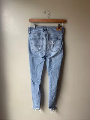 American Eagle Outfitters Hi-Rise Jegging Distressed Skinny Jeans – Women’s thumbnail 5