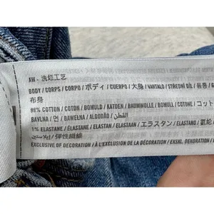Abercrombie & Fitch Curve Love The Skinny High Rise Distressed Jeans Size 27 4 R thumbnail 4