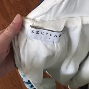 Keepsake x UO Beautiful Liar Dress Blue thumbnail 9