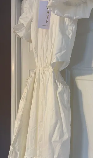 Where Are You From White Maxi Dress thumbnail 2