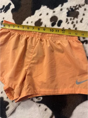 Nike Dri-Fit running shorts, size M, orange (for running or walking) [COPY] thumbnail 6