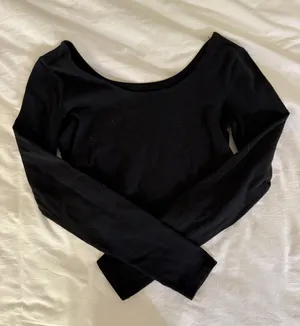 Brandy Melville long sleeve black  top thumbnail 1