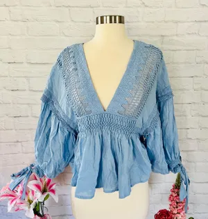 Free People ‘Drive You Mad’ Blouse thumbnail 1