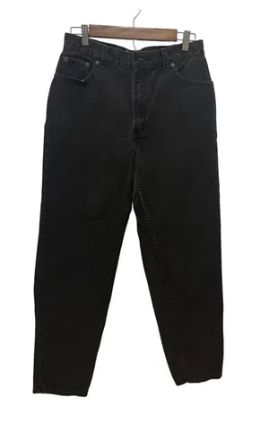 Vintage Levi’s 550 Women’s Black Jeans 100% Cotton Made in the USA thumbnail 1