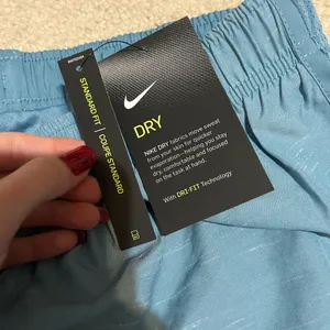 Nike Women's Blue Running Shorts thumbnail 4