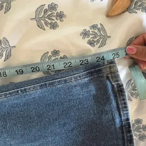 J.Crew Womens Mid-Rise Flare‎ Crop Jean All Day Stretch Blue Denim CL215 Size 29 thumbnail 9