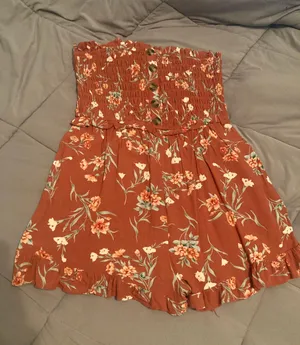 American Eagle Floral Romper thumbnail 1