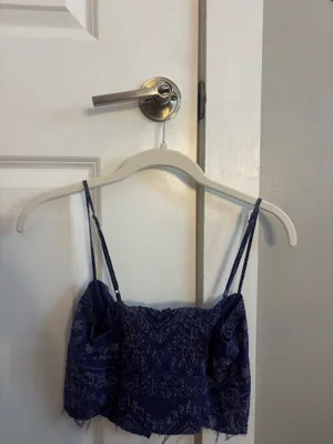 Blue skirt and top set thumbnail 3
