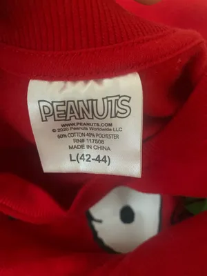 Peanuts sweatshirt Red Size L thumbnail 4