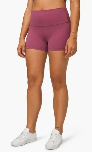 Lululemon Align Short 4" Nulu Shorts Plum High Rise Gym Yoga Active Womens 2 thumbnail 1