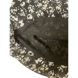 Joie blouse black and white multi print floral sz Large thumbnail 5