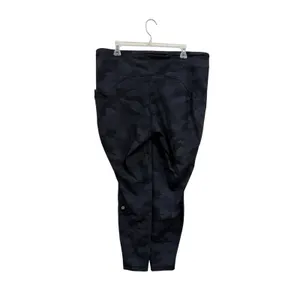 Lululemon‎ Fast and Free High-Rise Tight 25 Nulux Camo Deep Coal Multi Size 18 thumbnail 2