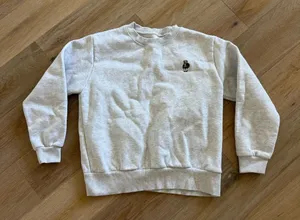 Teddy Bear Crewneck Gray Size XS thumbnail 1
