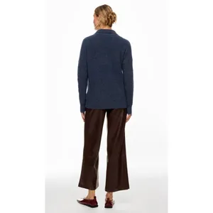 Central Park West Millie Oversized‎ Sweater Polo Navy Size XS thumbnail 5