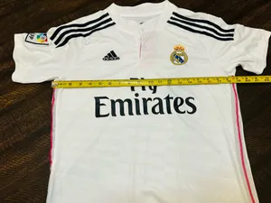 Real Madrid 2014/2015 Adidas Home Soccer Shirt Men'S Size Small Jersey thumbnail 7