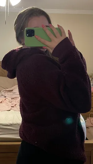PINK Victoria’s Secret Sherpa Hoodie thumbnail 3