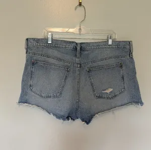 Madewell Relaxed Denim Shorts Light Wash 33 thumbnail 4