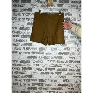 Banana republic | women tan linen blend shorts thumbnail 7