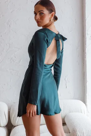 Selfie Leslie Champs Elysees Open Back Mini Dress thumbnail 2