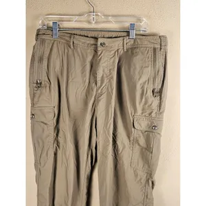 Clothing Arts Womens Beige P‎ Cubed Pick Pocket Proof Pants 12 Tall thumbnail 3
