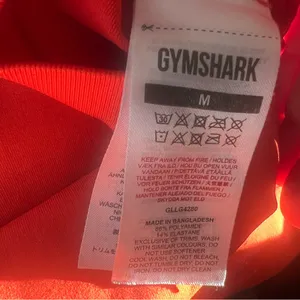 Gymshark Fit Seamless Mid Rise Activewear Leggings Red/Orange Size Medium thumbnail 7