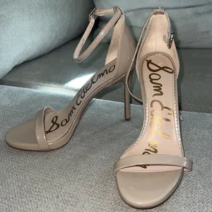 Sam Edelman beige heels size 10 thumbnail 3