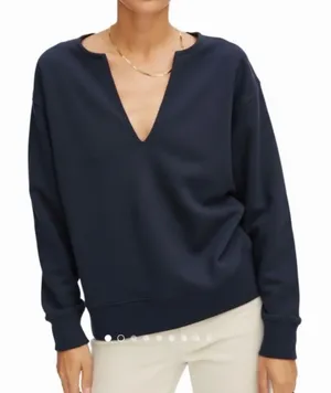 Deep v sweatshirt Blue Size XL thumbnail 1