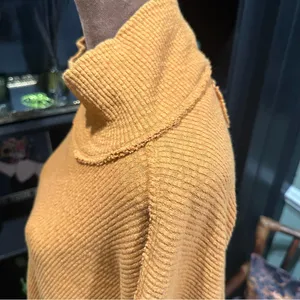 Free People We The Free Moon Daisy Pullover – Size Medium – Sunbaby Yellow thumbnail 8