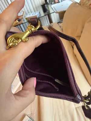 Coach Vintage Y2K Brown Wristlet thumbnail 3