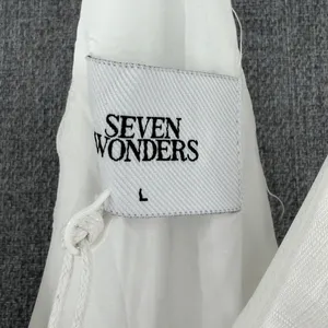 Seven Wonders Revolve Aidana Maxi Dress White Sz Large Beach Minimalist Pockets thumbnail 7