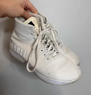 NoBull White Women’s High Top Sneakers Size 8 thumbnail 1
