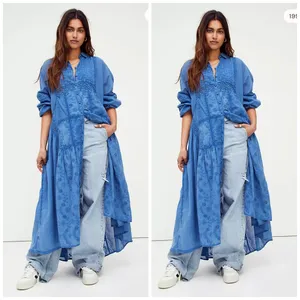 Free people The Adventuring blue Midi Dress thumbnail 2