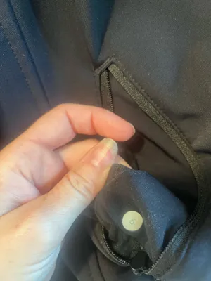 Lululemon Coat Black Rain thumbnail 3