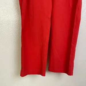 Lululemon Your True Trouser Pants Womens Size 4 Red Pull On Crop Stretch 24" thumbnail 5