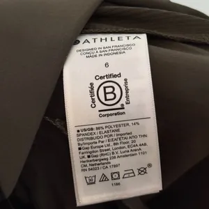 Athleta Women’s Brooklyn Mid Rise Ankle Pants‎ Grey Brown Green Size 6 thumbnail 8