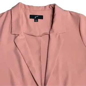 GNW Pink Open Front Knot Cuff 3/4 Sleeve Office Blazer thumbnail 4