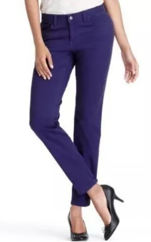 Loft NWT Women's Purple Modern Skinny Jeans Size 8P thumbnail 1