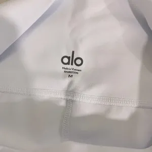 Alo NWOT Airbrush High Waist Bootcut White Legging Size M thumbnail 8