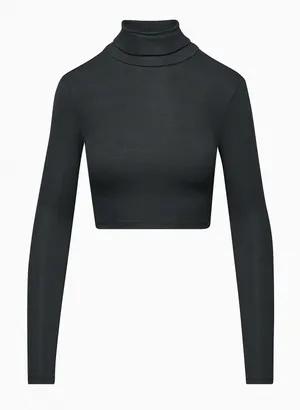 Aritzia Cropped Ribbed Turtleneck thumbnail 3